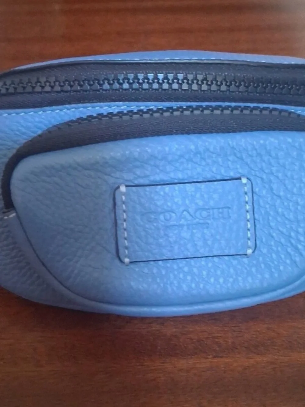 Coach SPRINT Blue Belt Bag - Picture 4 of 9